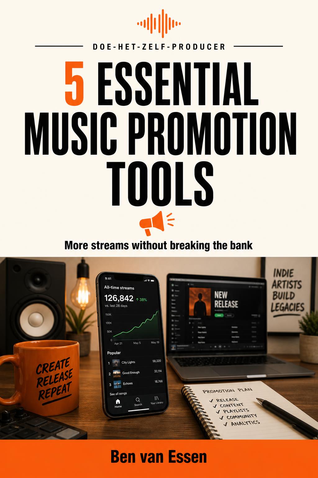 Cover van 5 Essential Music Promotion Tools